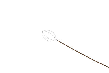 Medical Nitinol Stone Retrieval Basket Zero Tip Kink Resistant 115cm Extractor