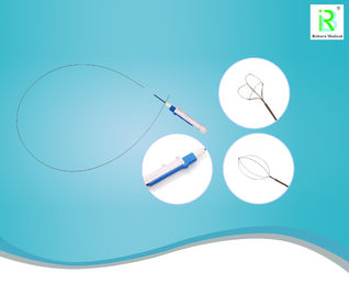 Medical Nitinol Stone Retrieval Basket Zero Tip Kink Resistant 115cm Extractor