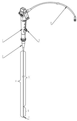 Type II Pebax Digital Flexible Ureteroscope Disposable 8.5Fr